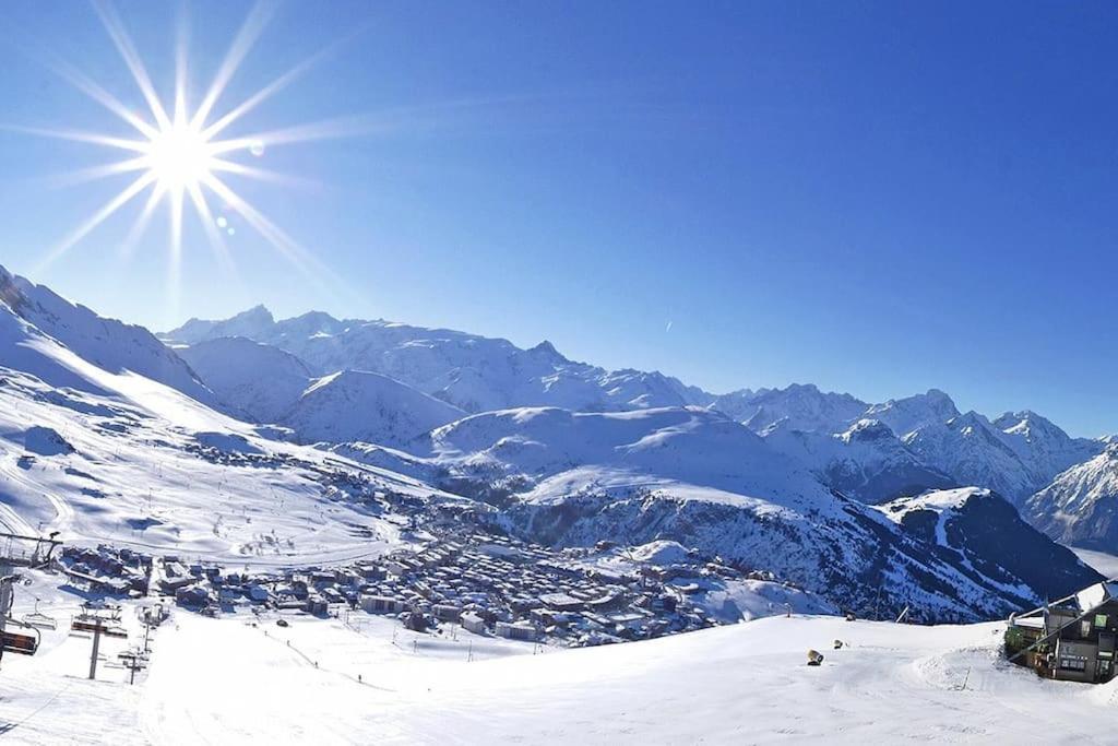 Pieds Des Pistes - Parking Couvert - Plein Sud Alpe d'Huez Exterior foto