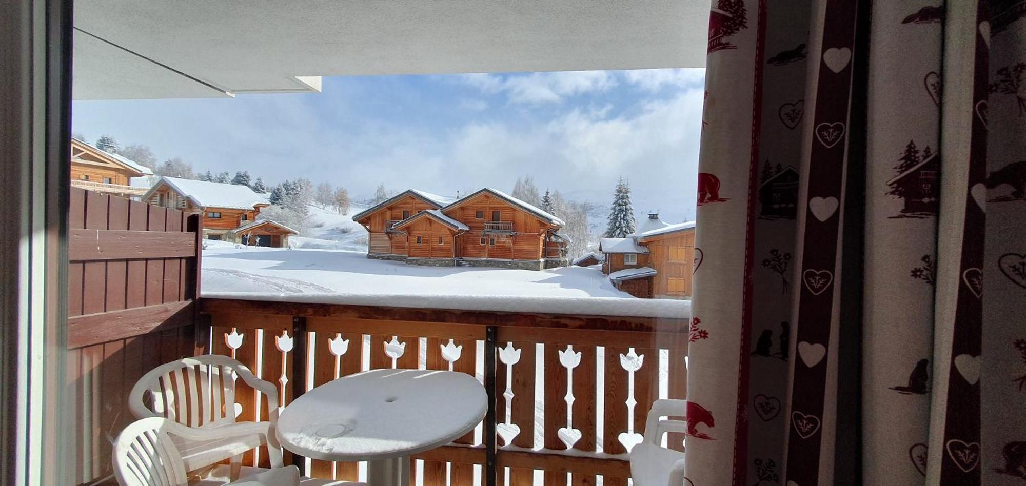 Pieds Des Pistes - Parking Couvert - Plein Sud Alpe d'Huez Exterior foto