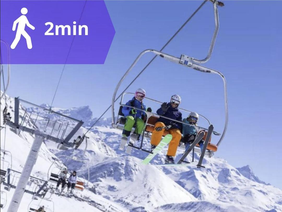 Pieds Des Pistes - Parking Couvert - Plein Sud Alpe d'Huez Exterior foto